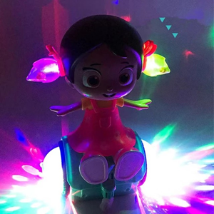 دختر نشسته موزیکال Musical Sitting Girl Doll_اسباب بازی